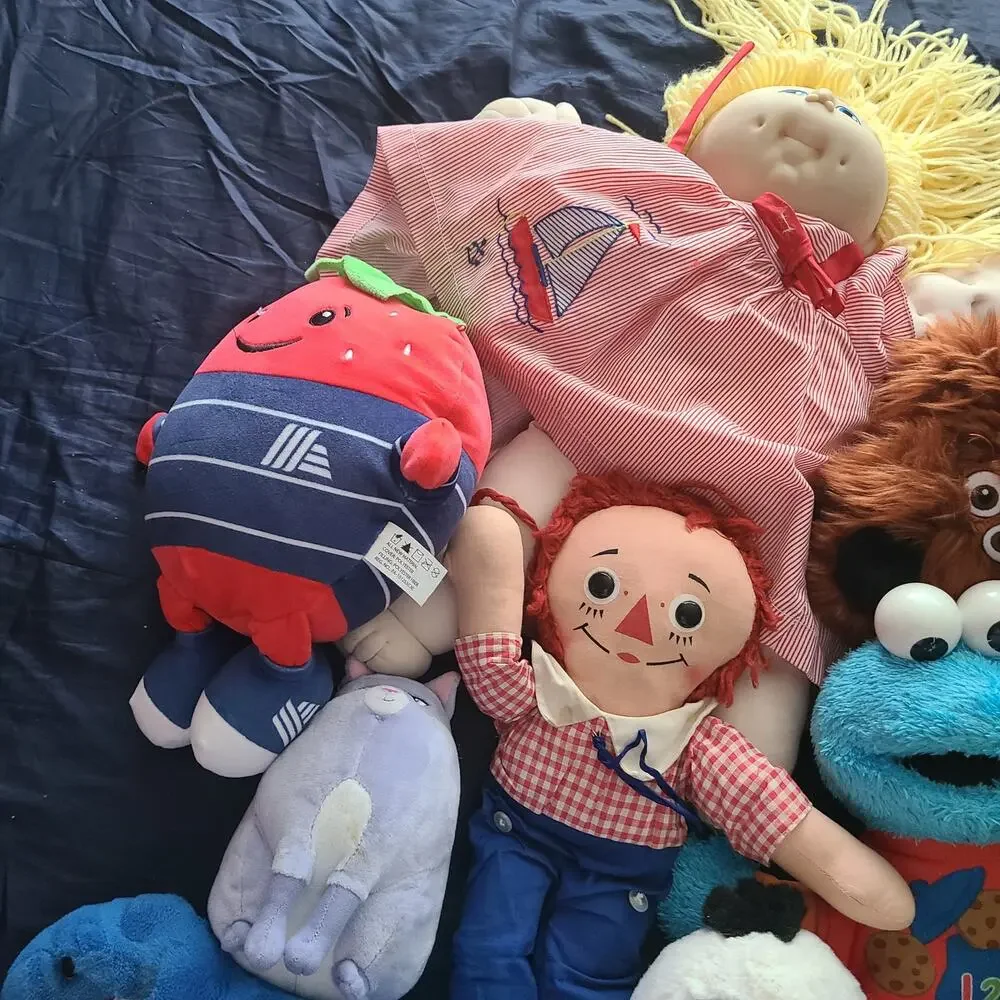 Plush  lot modern looks great  no holes no stains